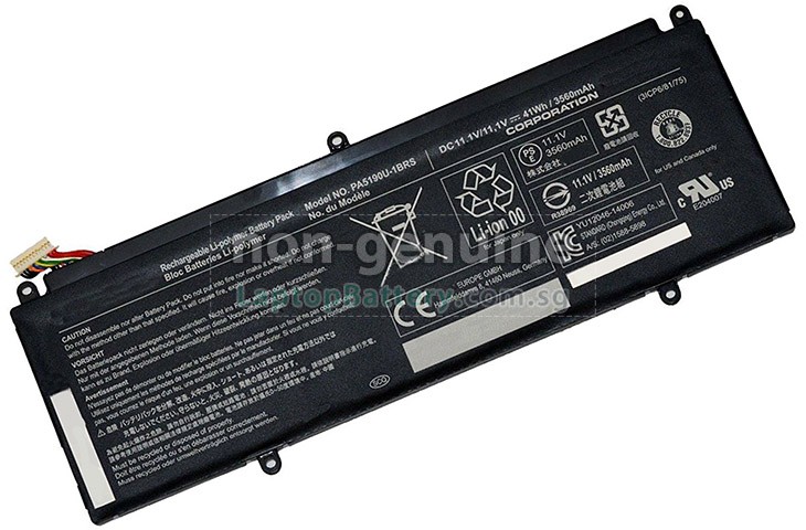Battery for Toshiba Satellite P35W-B3226 laptop
