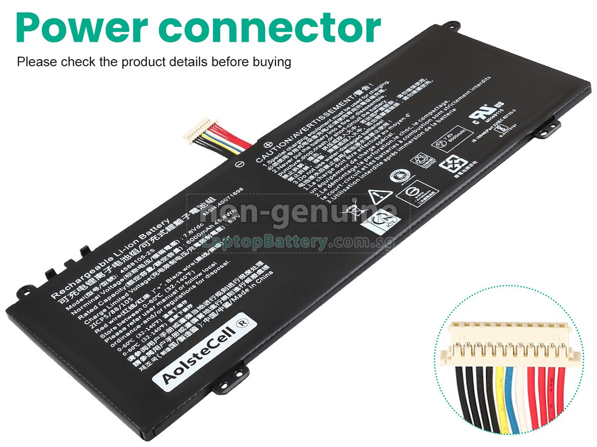 replacement Toshiba Satellite C50D-B-018 battery