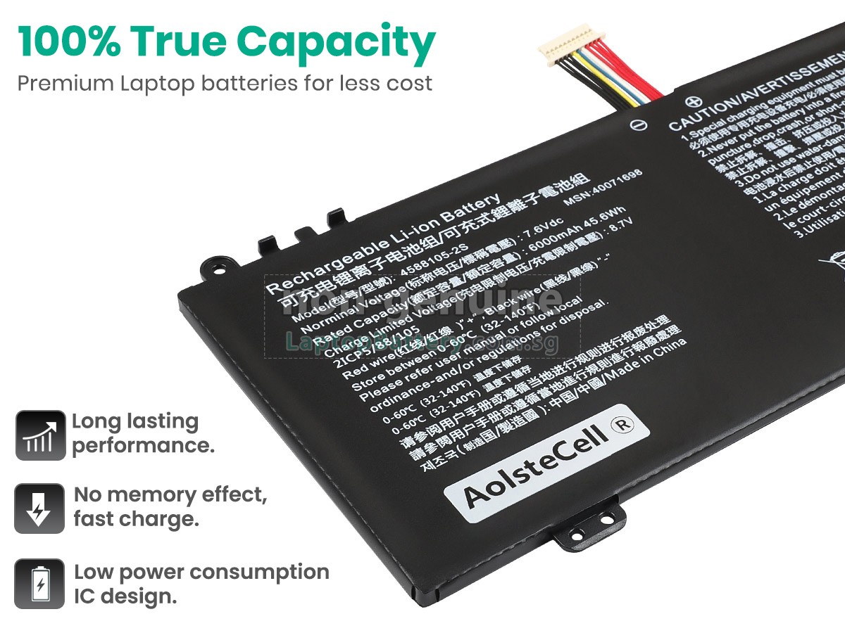 replacement Toshiba Satellite C50D-B-018 battery