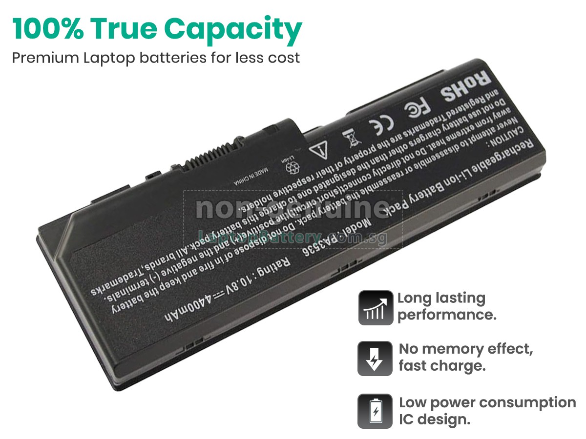 replacement Toshiba Satellite P200D battery