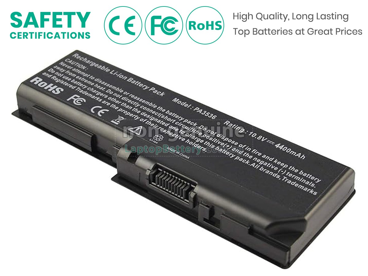 replacement Toshiba Satellite P200D battery