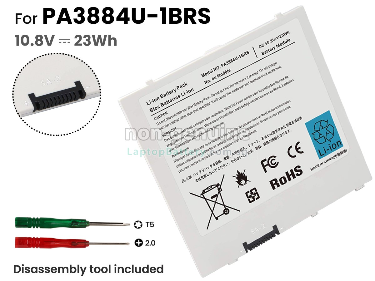 replacement Toshiba AT100-100 battery