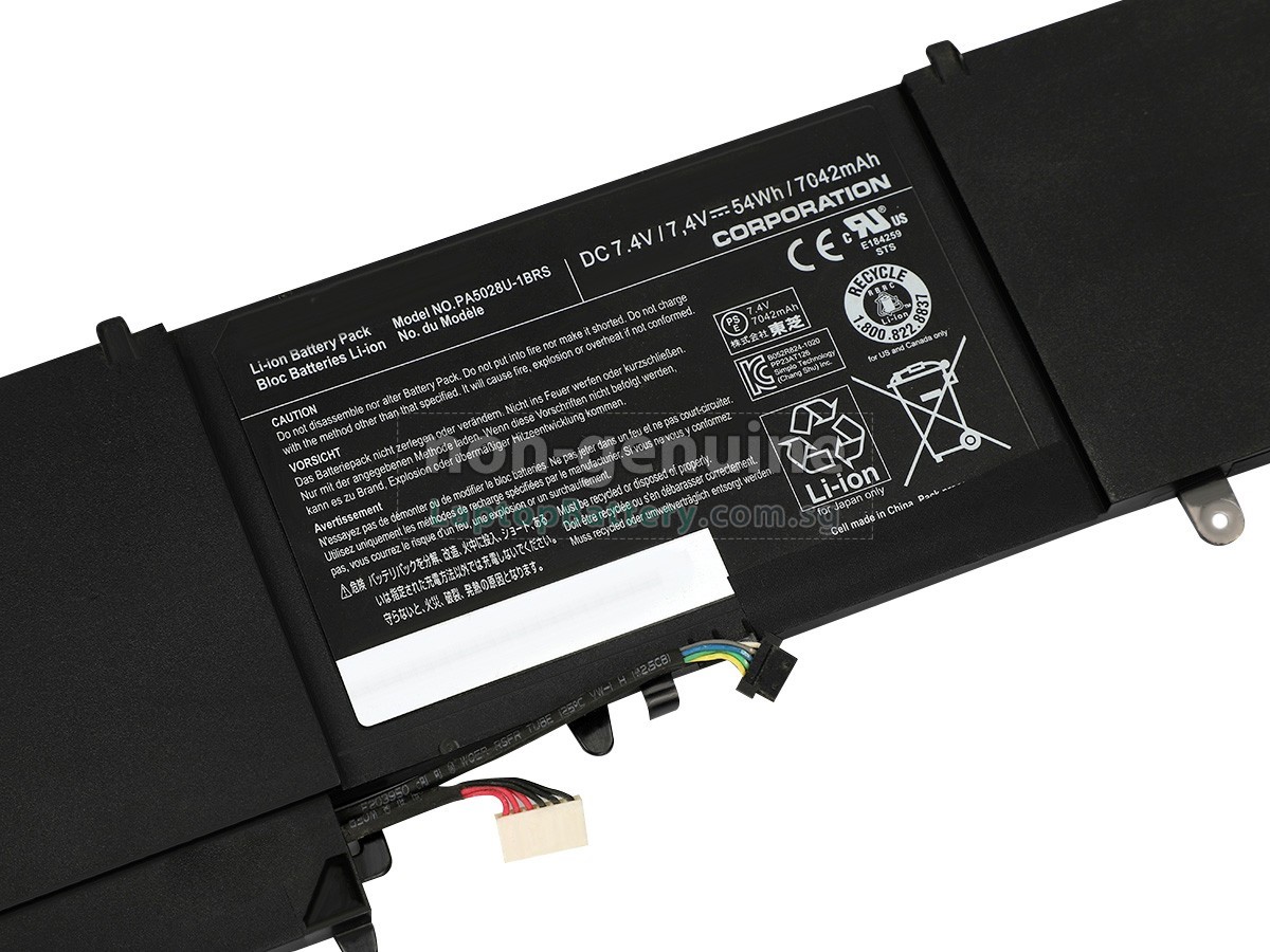 replacement Toshiba Satellite U845T battery