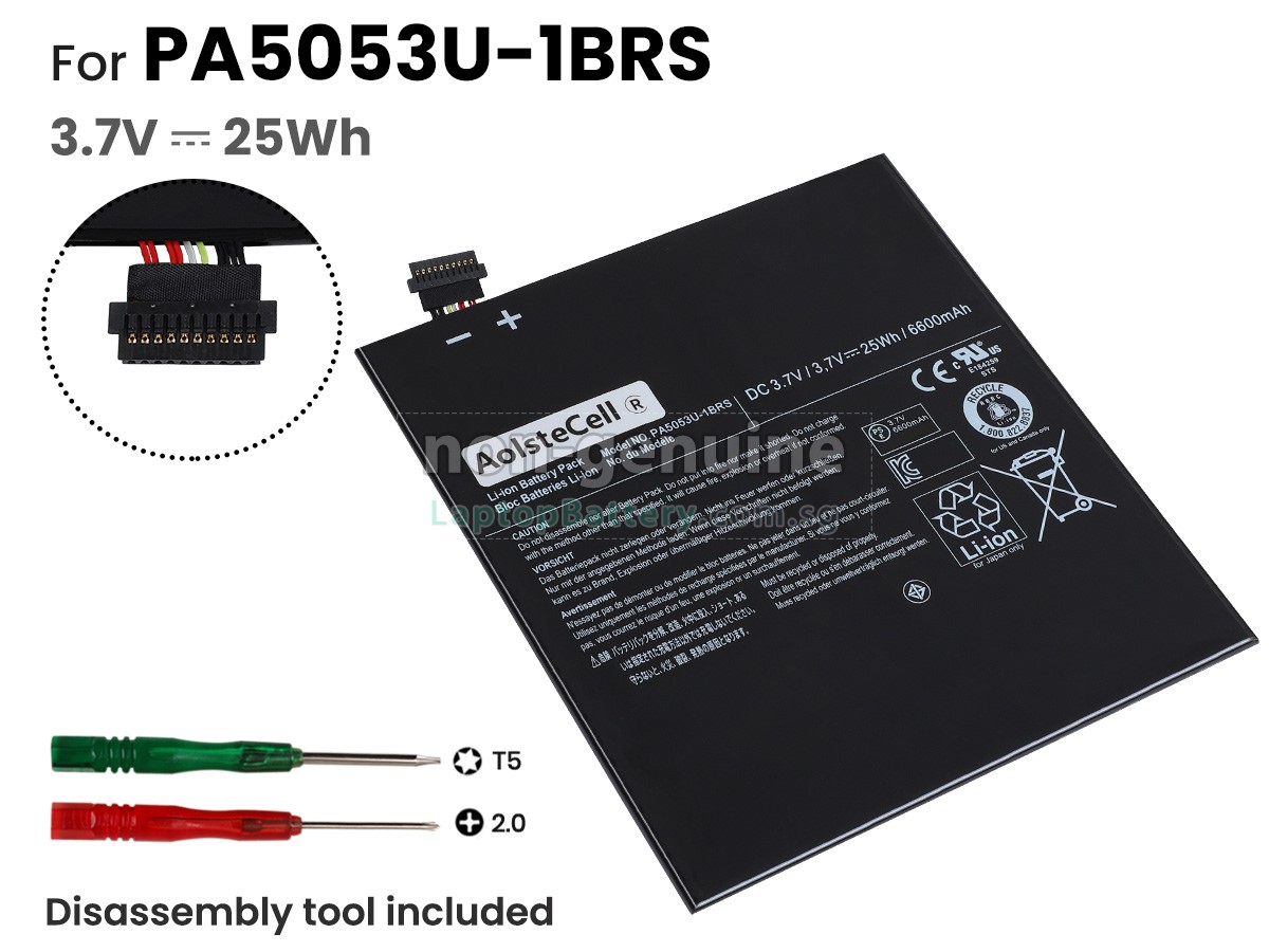 replacement Toshiba EXCITE PURE AT10-A-104 battery