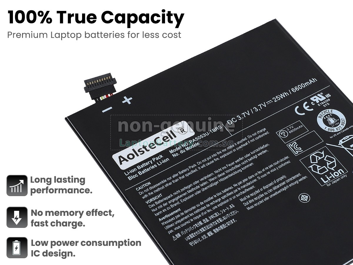 replacement Toshiba EXCITE PURE AT10-A-104 battery