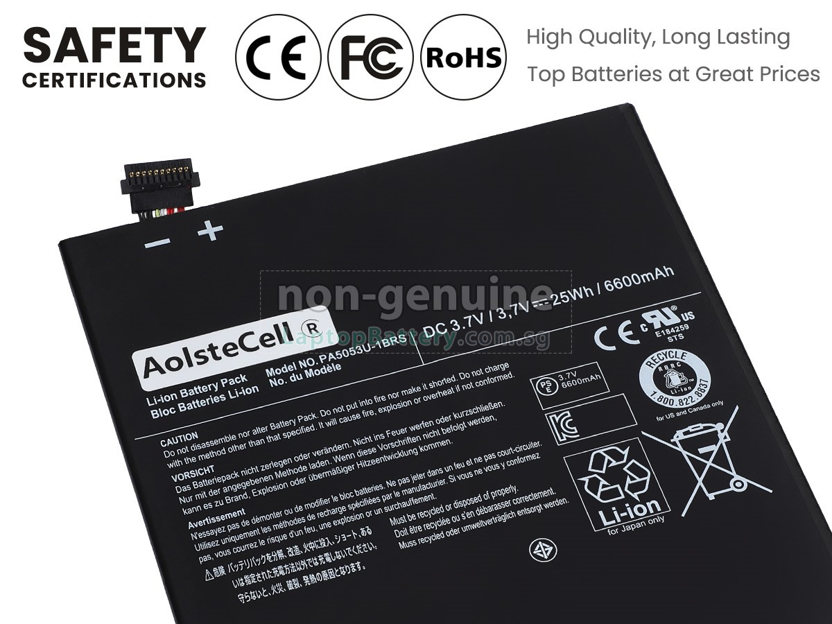 replacement Toshiba EXCITE PURE AT10-A-104 battery