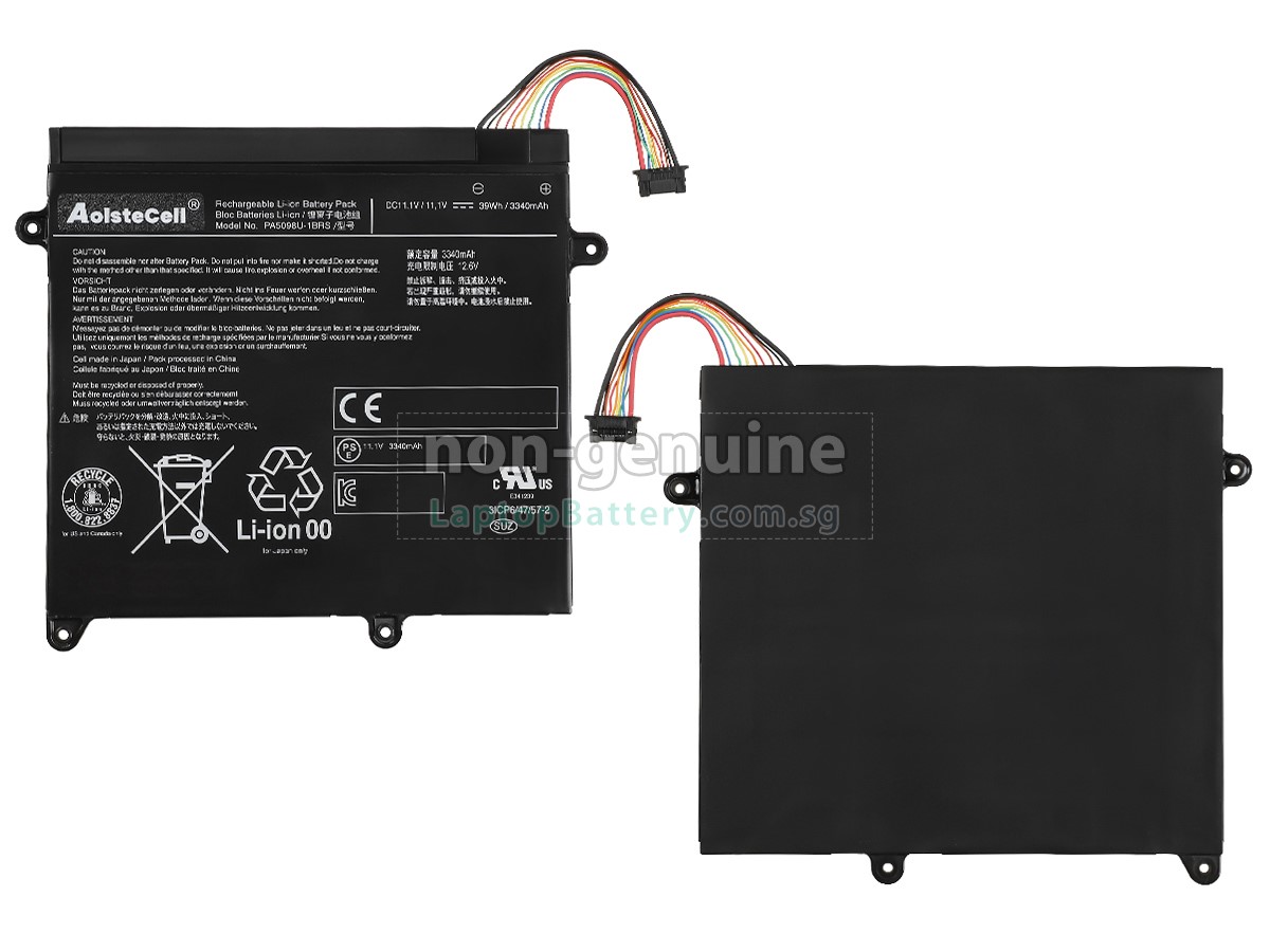 replacement Toshiba PA5098U-1BRS(3ICP6/47/57-2) battery
