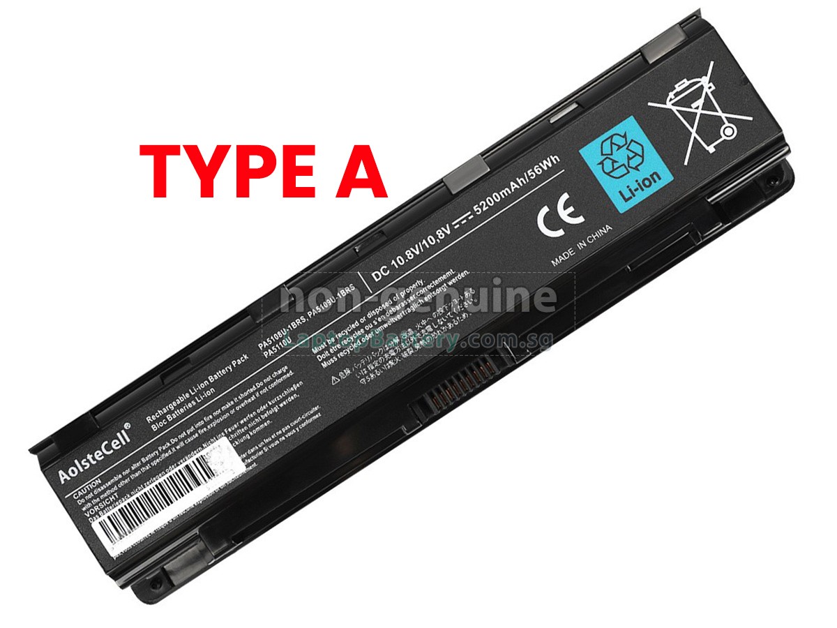 replacement Toshiba PABAS272 battery