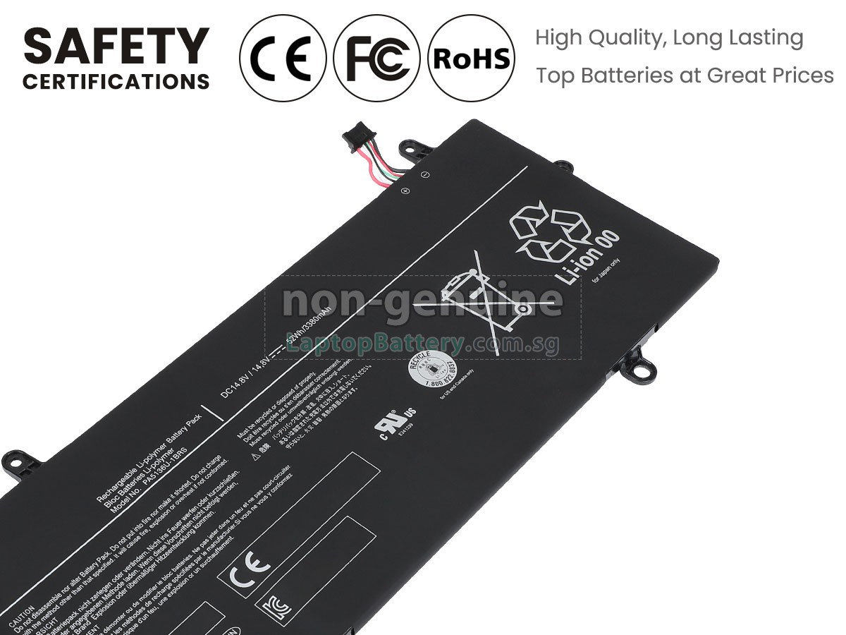 replacement Toshiba Portege Z30T-B-10K battery