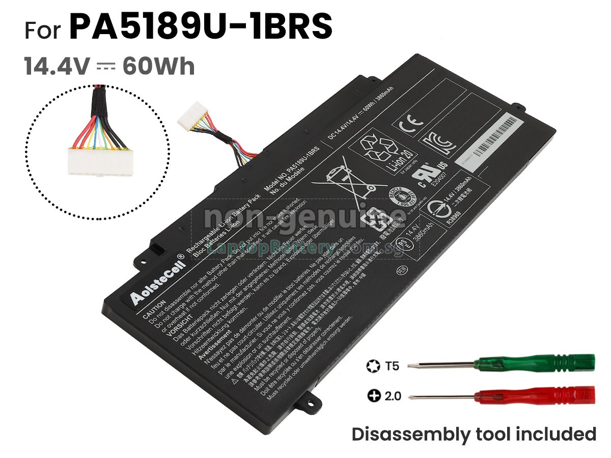 replacement Toshiba Satellite P55W-B5260SM battery