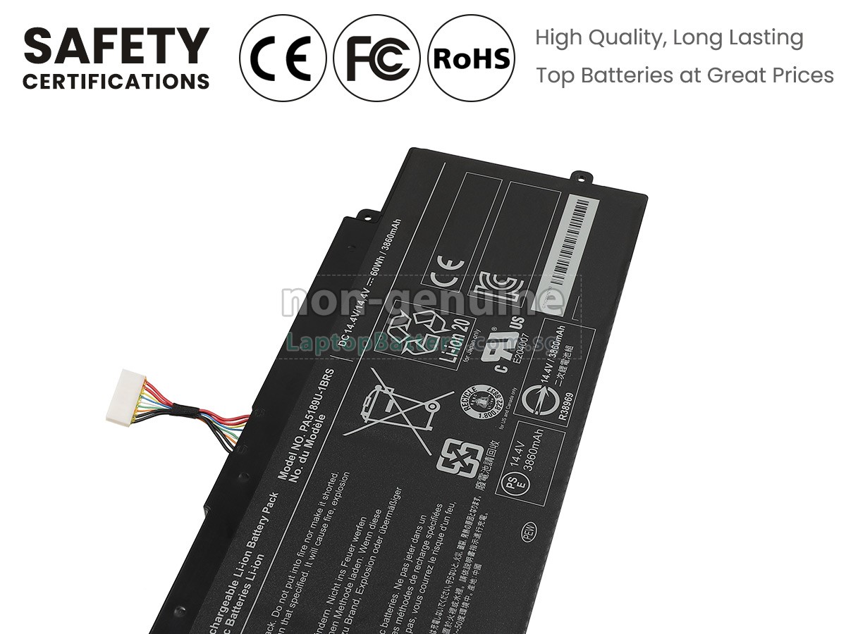 replacement Toshiba Satellite P55W-B5260SM battery