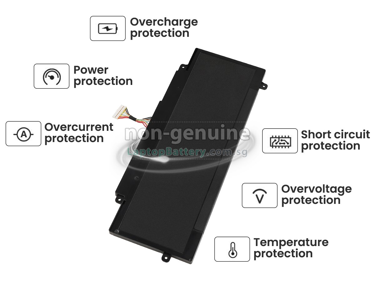 replacement Toshiba Satellite P55W-B5260SM battery