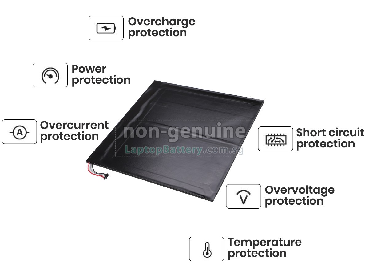replacement Toshiba DYNAPAD WT12PE battery