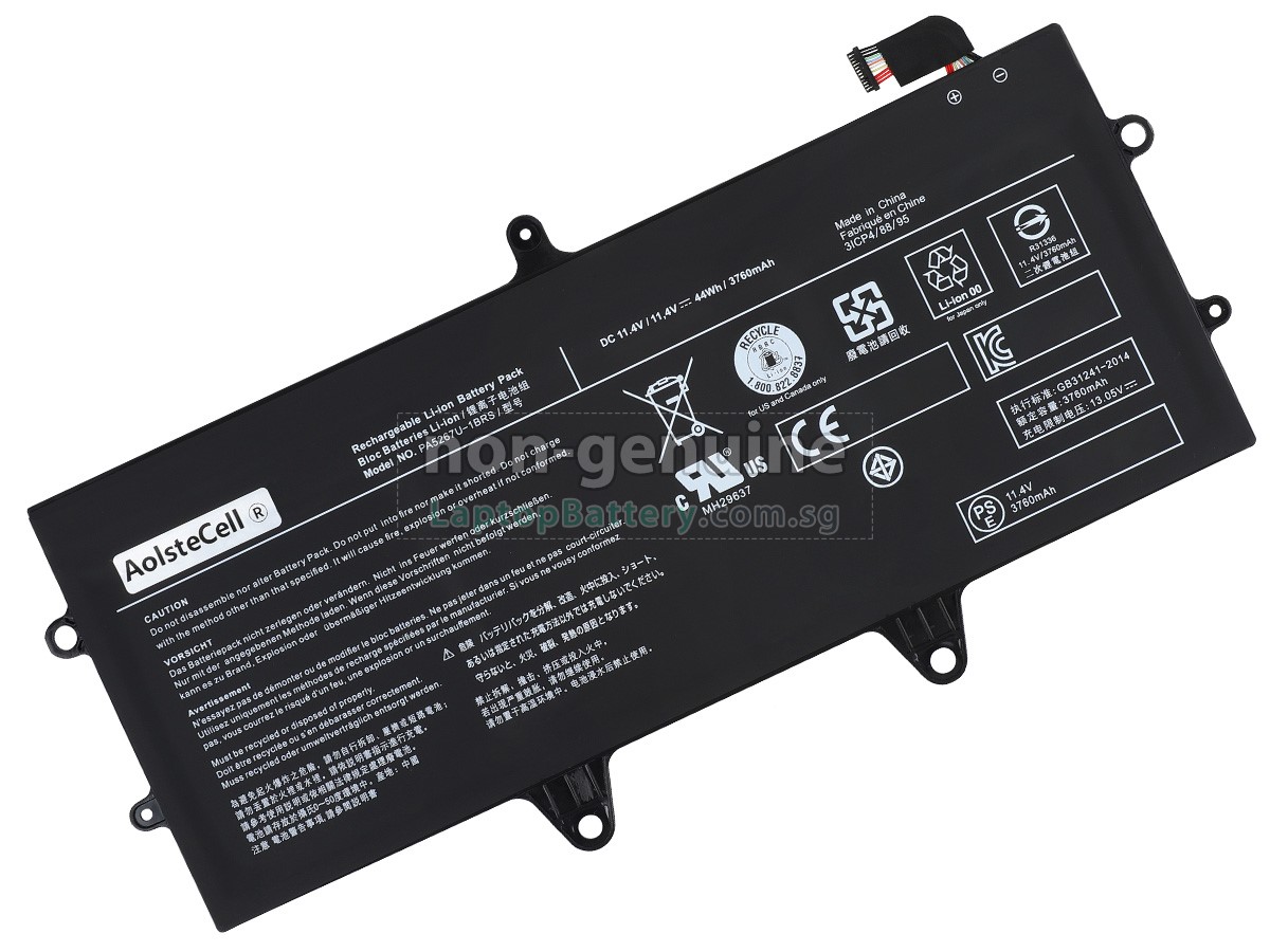 replacement Toshiba Portege X20W-D-11T battery