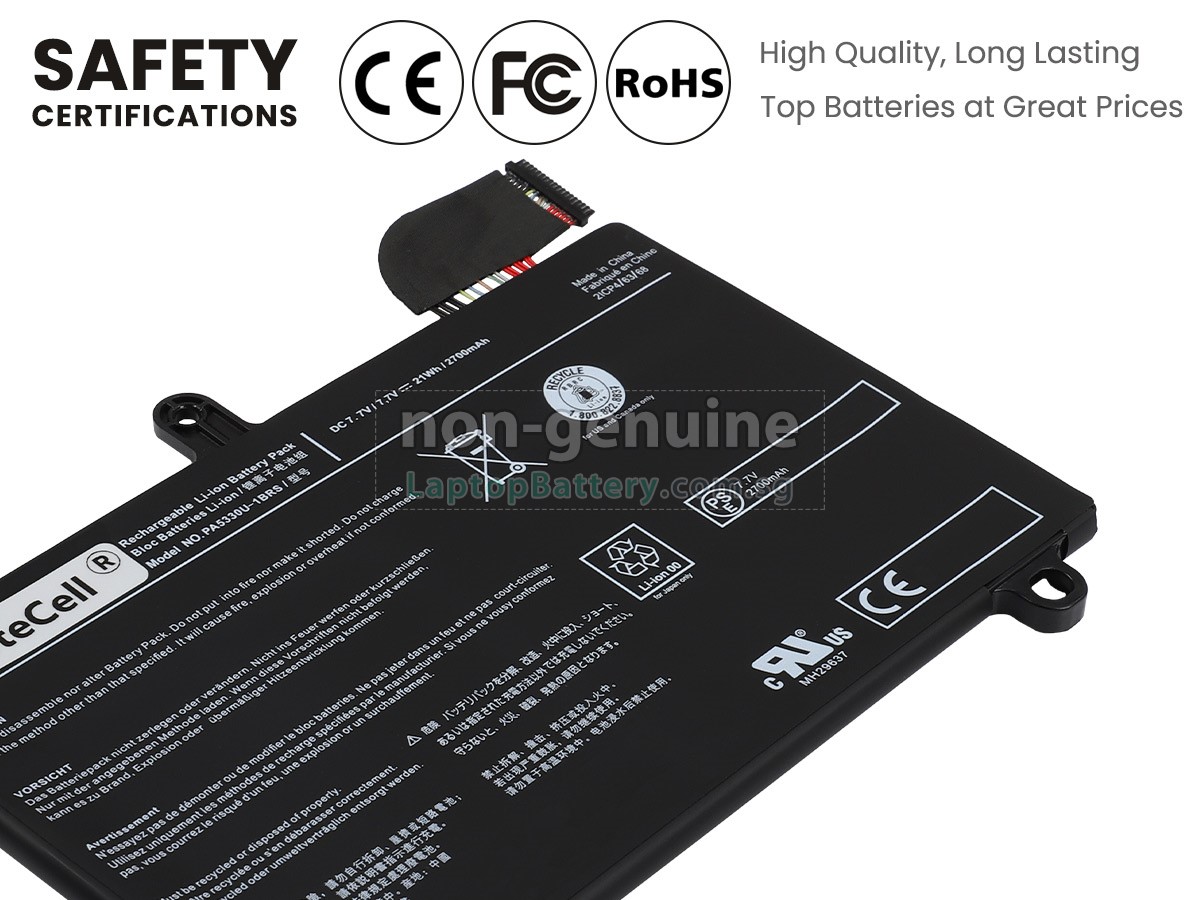 replacement Toshiba Dynabook G83 battery