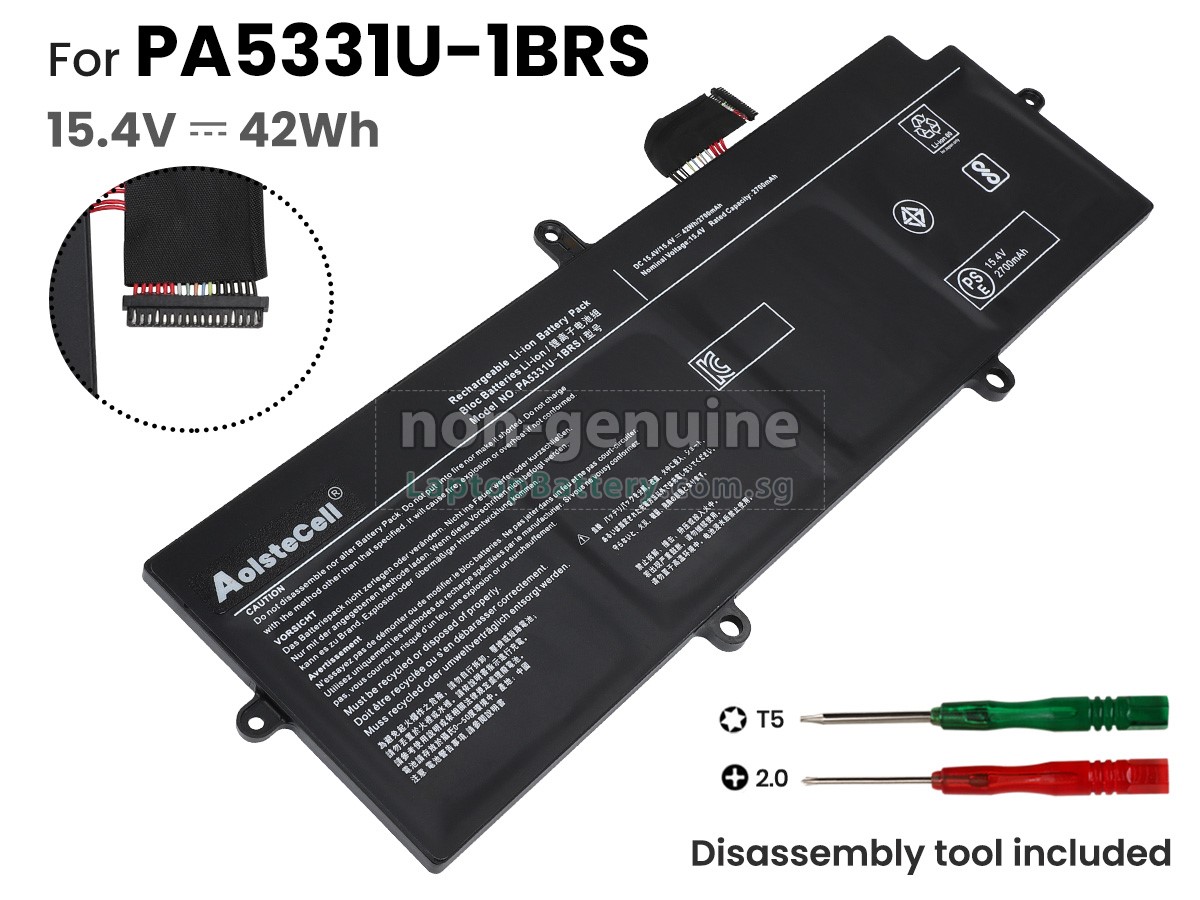 replacement Toshiba Dynabook Portege A30-E-15V battery