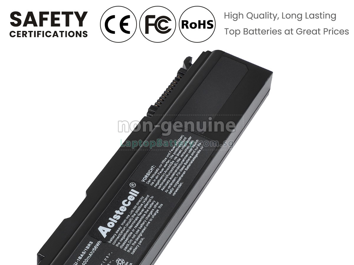 replacement Toshiba PABAS066 battery