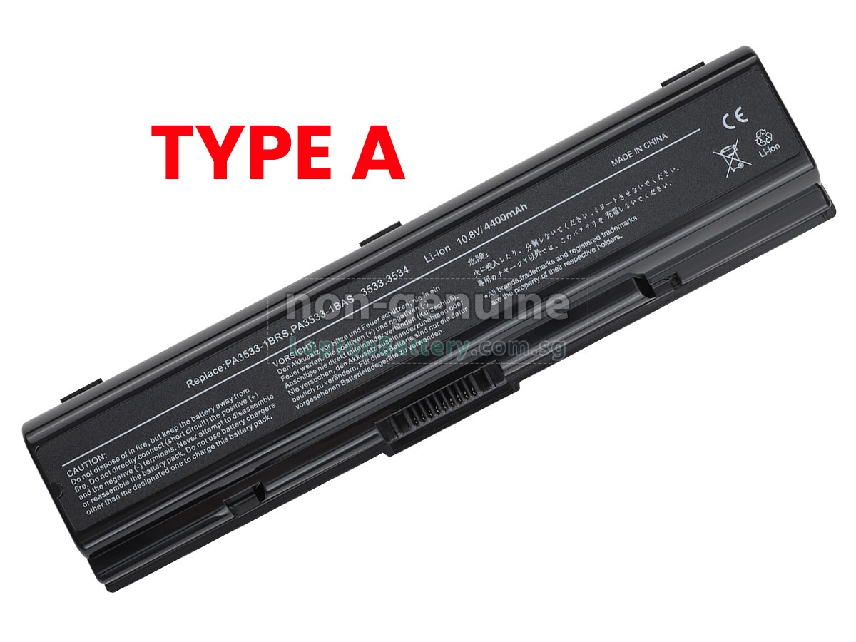 replacement Toshiba Satellite A200-14X battery