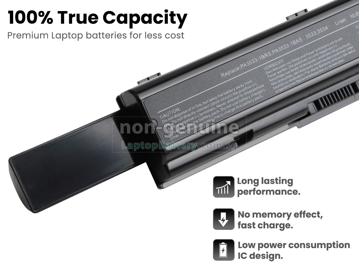 replacement Toshiba Satellite A200-14X battery