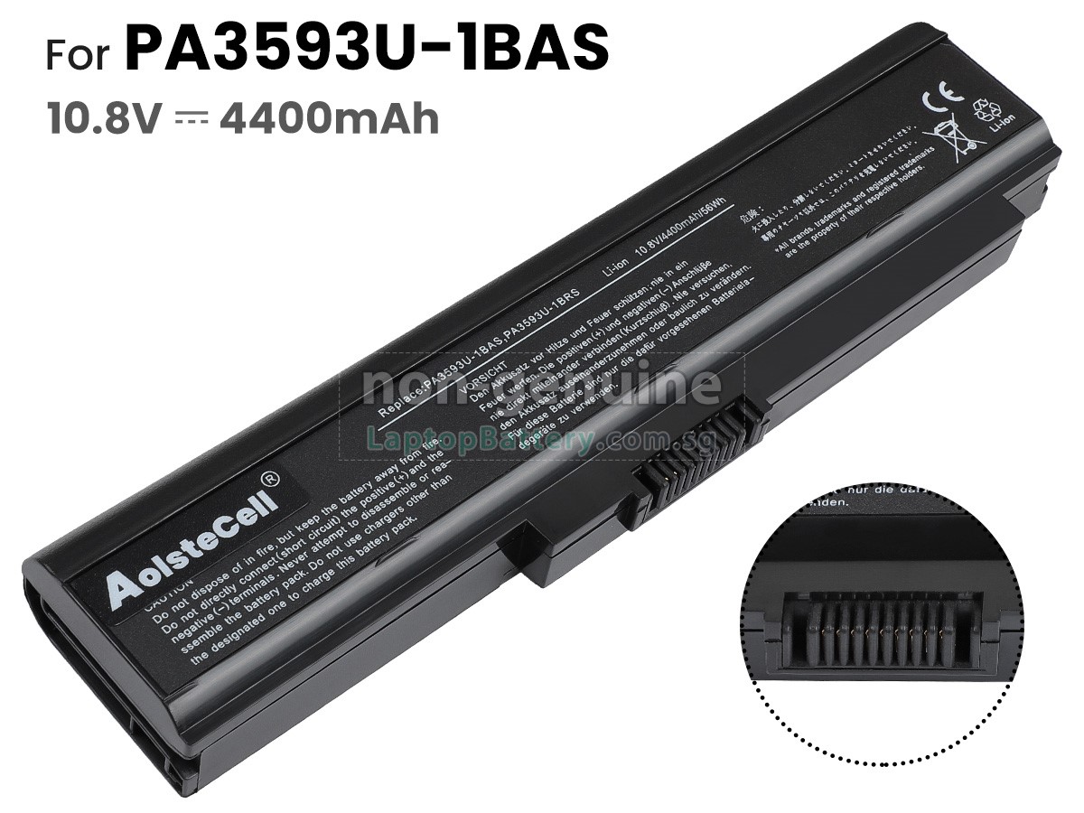 replacement Toshiba Satellite U300-152 battery