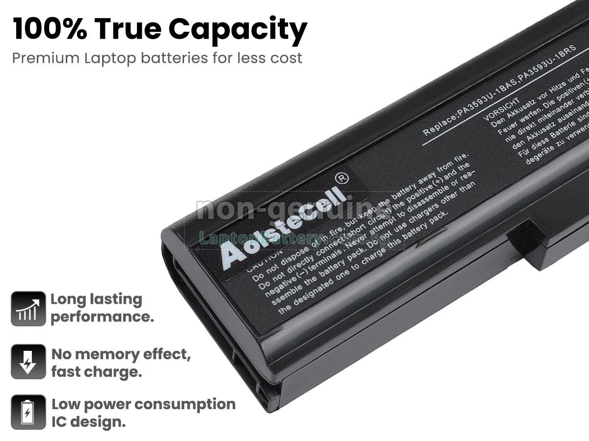replacement Toshiba Satellite U300-152 battery