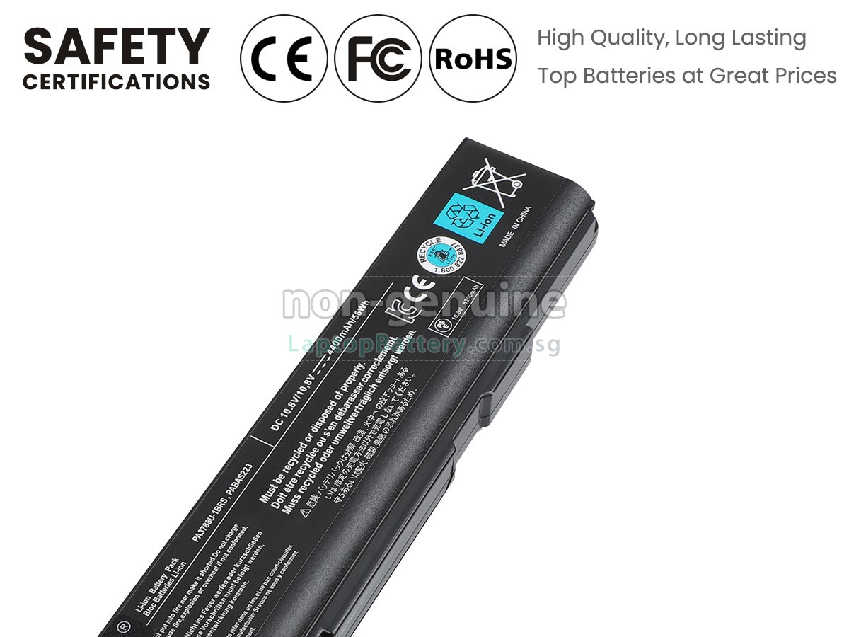 replacement Toshiba Dynabook Satellite K41 battery