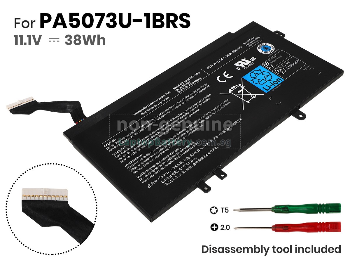 replacement Toshiba Satellite U920T/00X battery