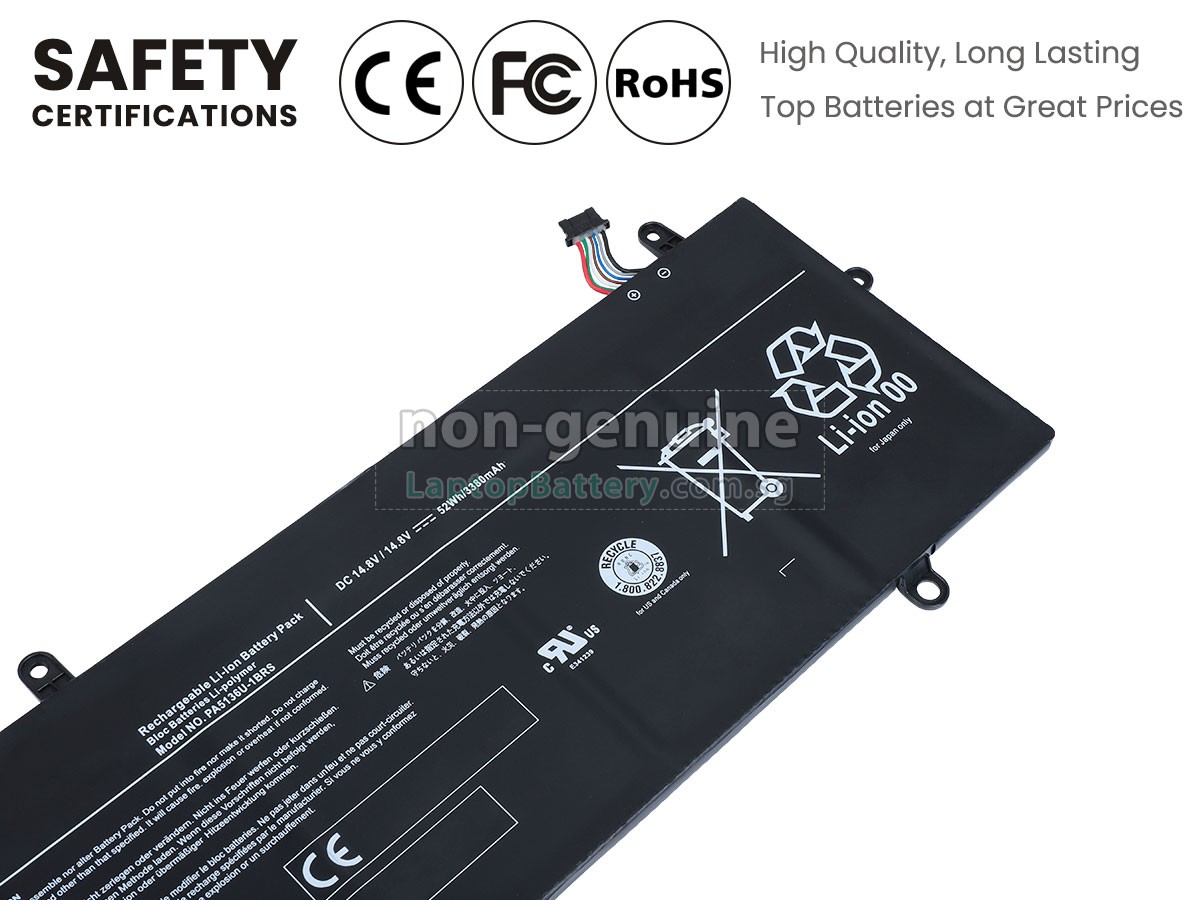 replacement Toshiba Portege Z30T-B-10K battery
