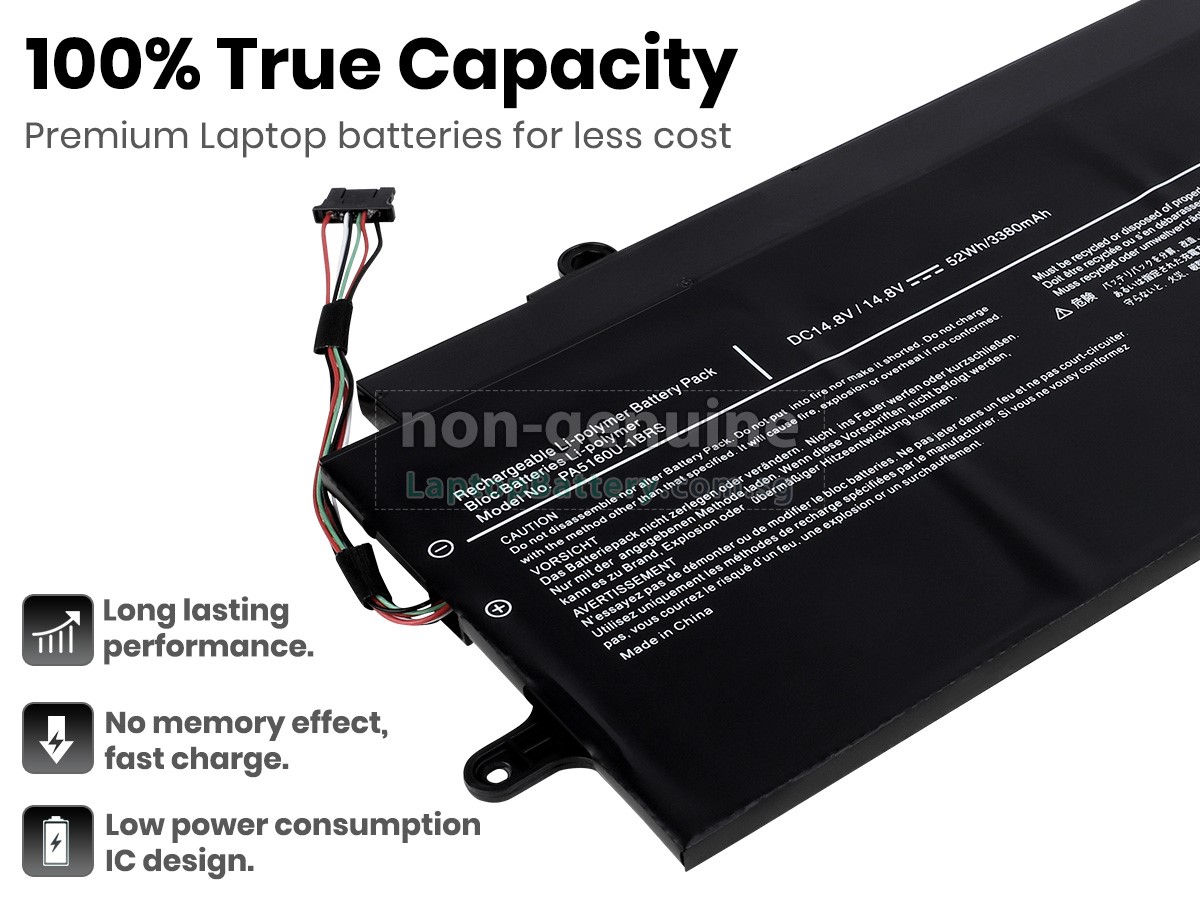 replacement Toshiba KIRA-101 battery