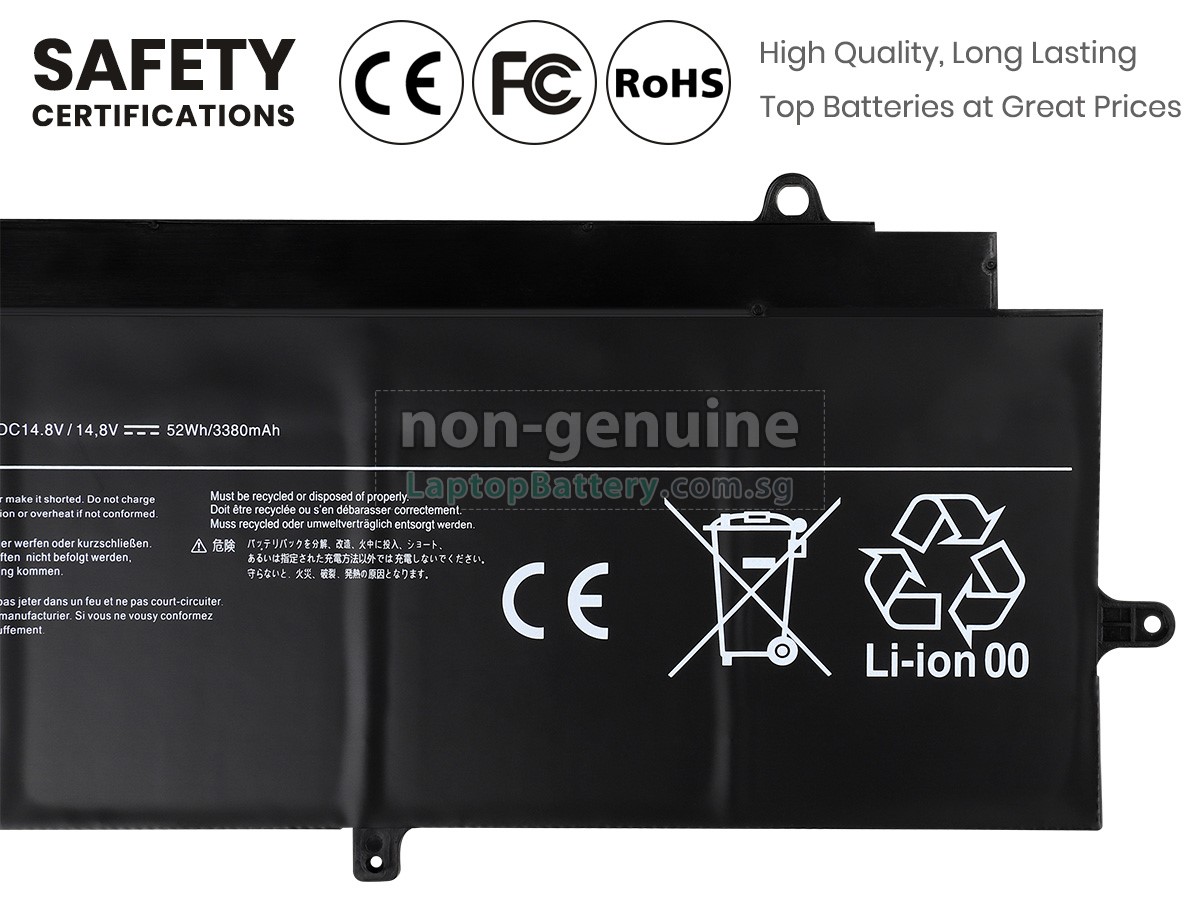 replacement Toshiba KIRA-101 battery