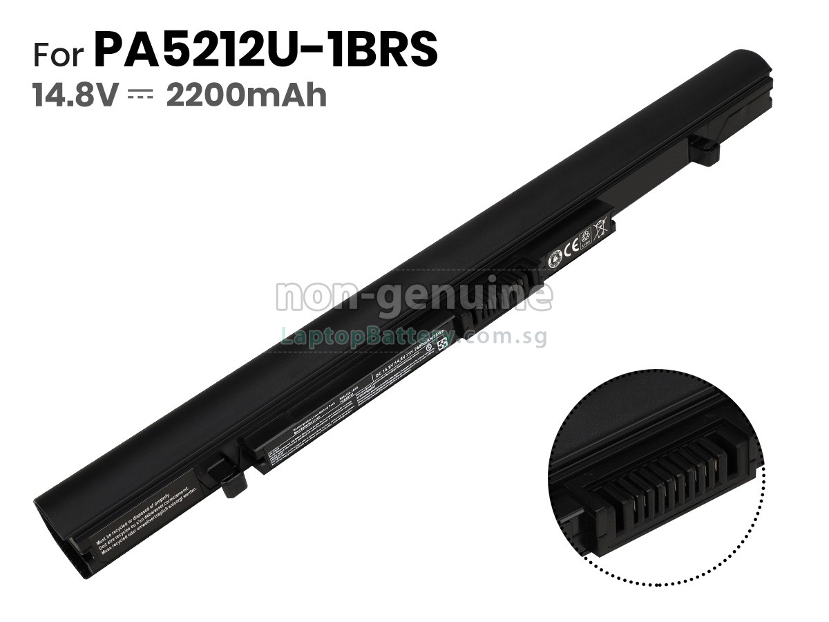 Battery for Toshiba PA5212U1BRS,replacement Toshiba PA5212U1BRS