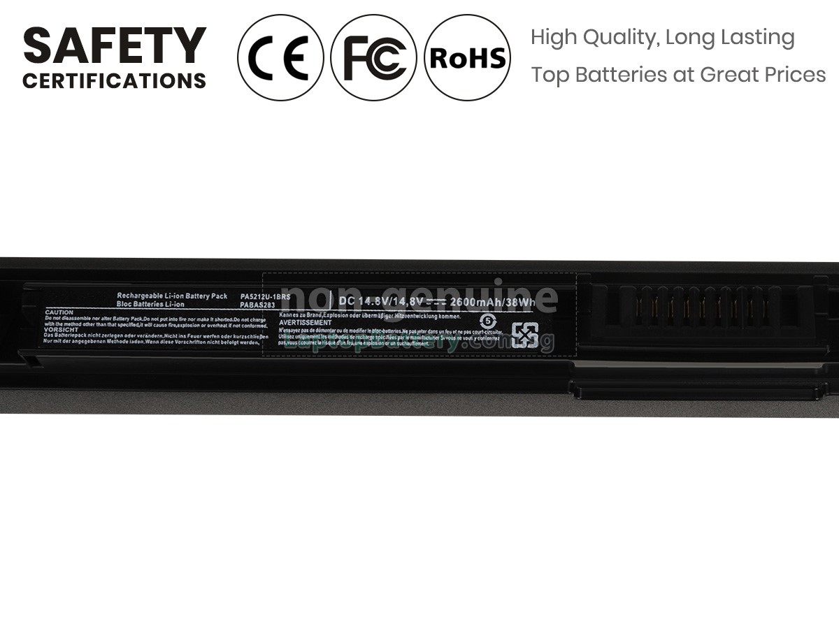 replacement Toshiba Tecra A40-C-18R battery