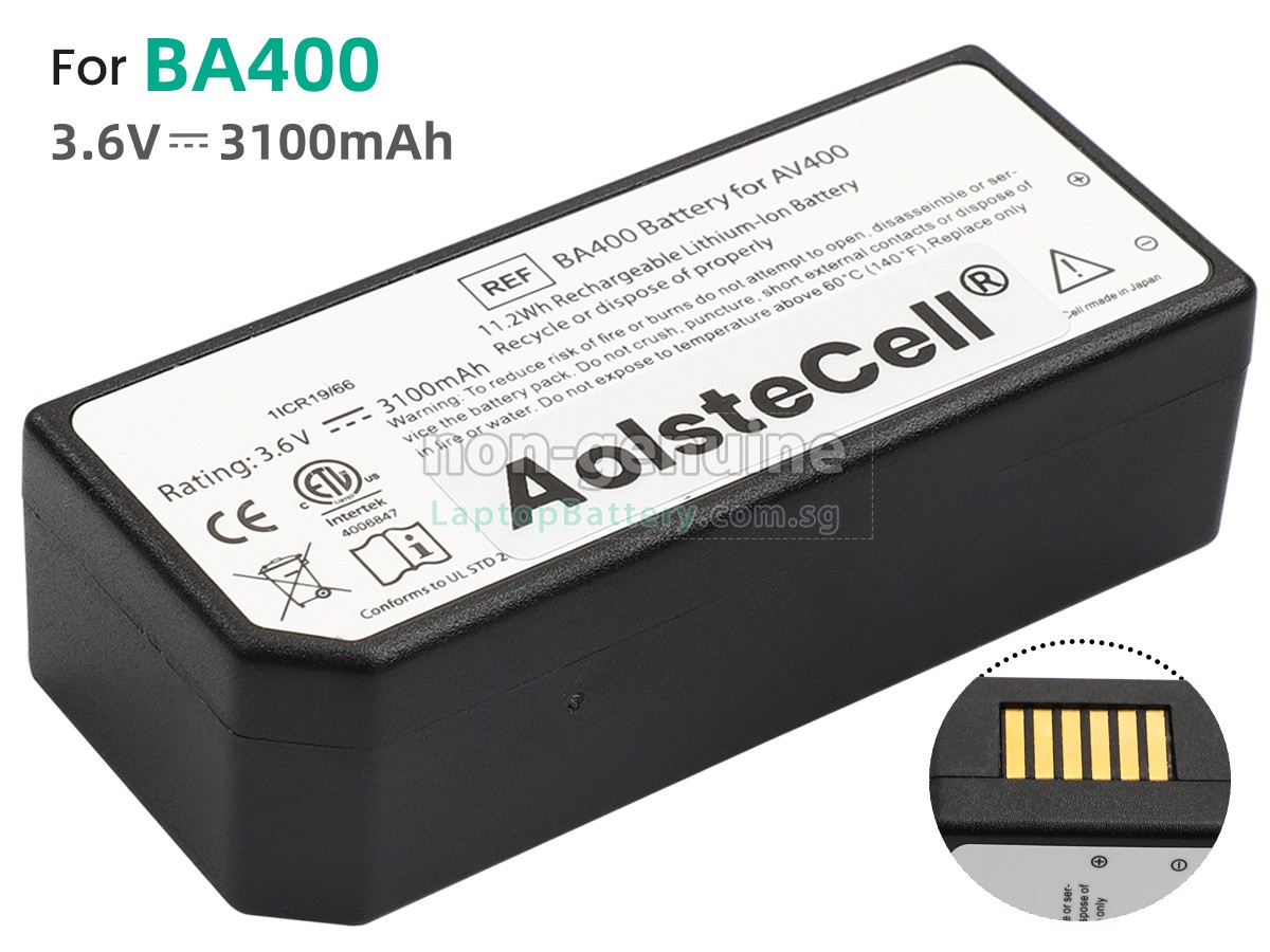 replacement AccuVein BA400 battery