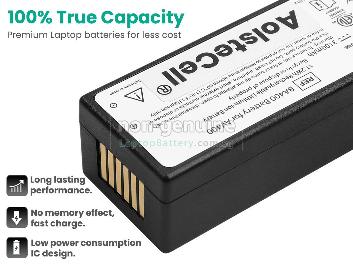 replacement AccuVein BA400 battery