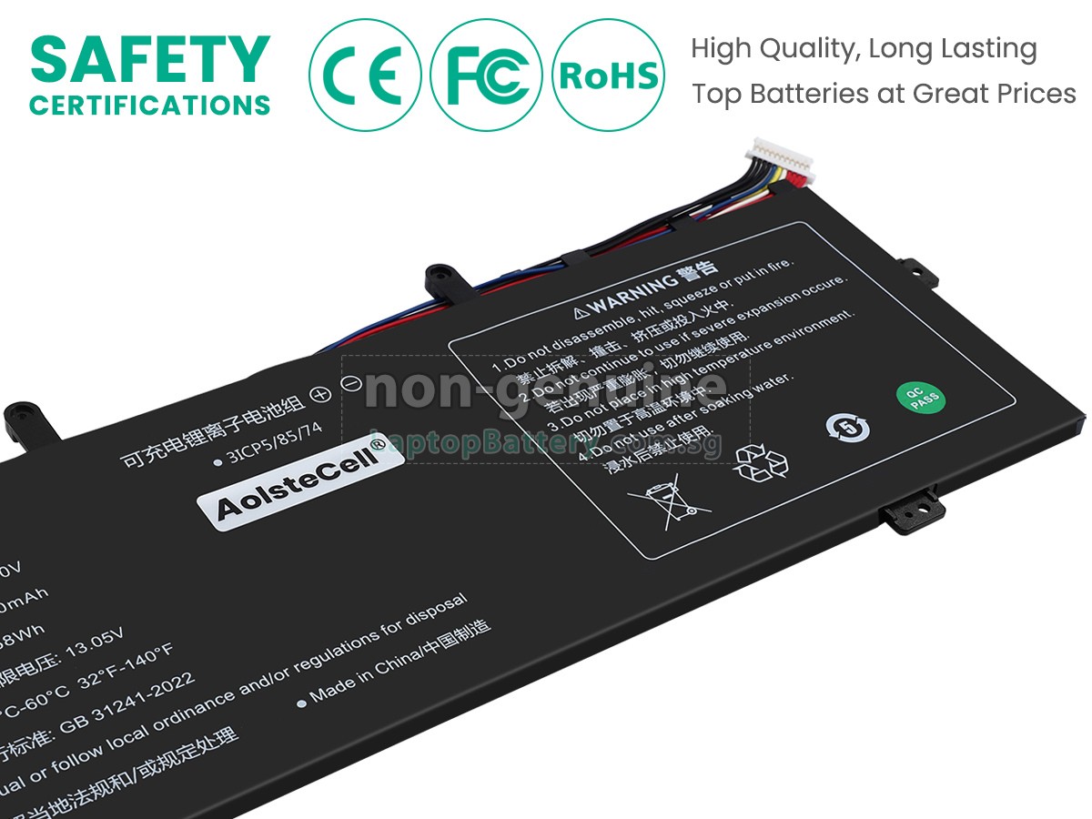 replacement Gateway 478574-3S1P battery
