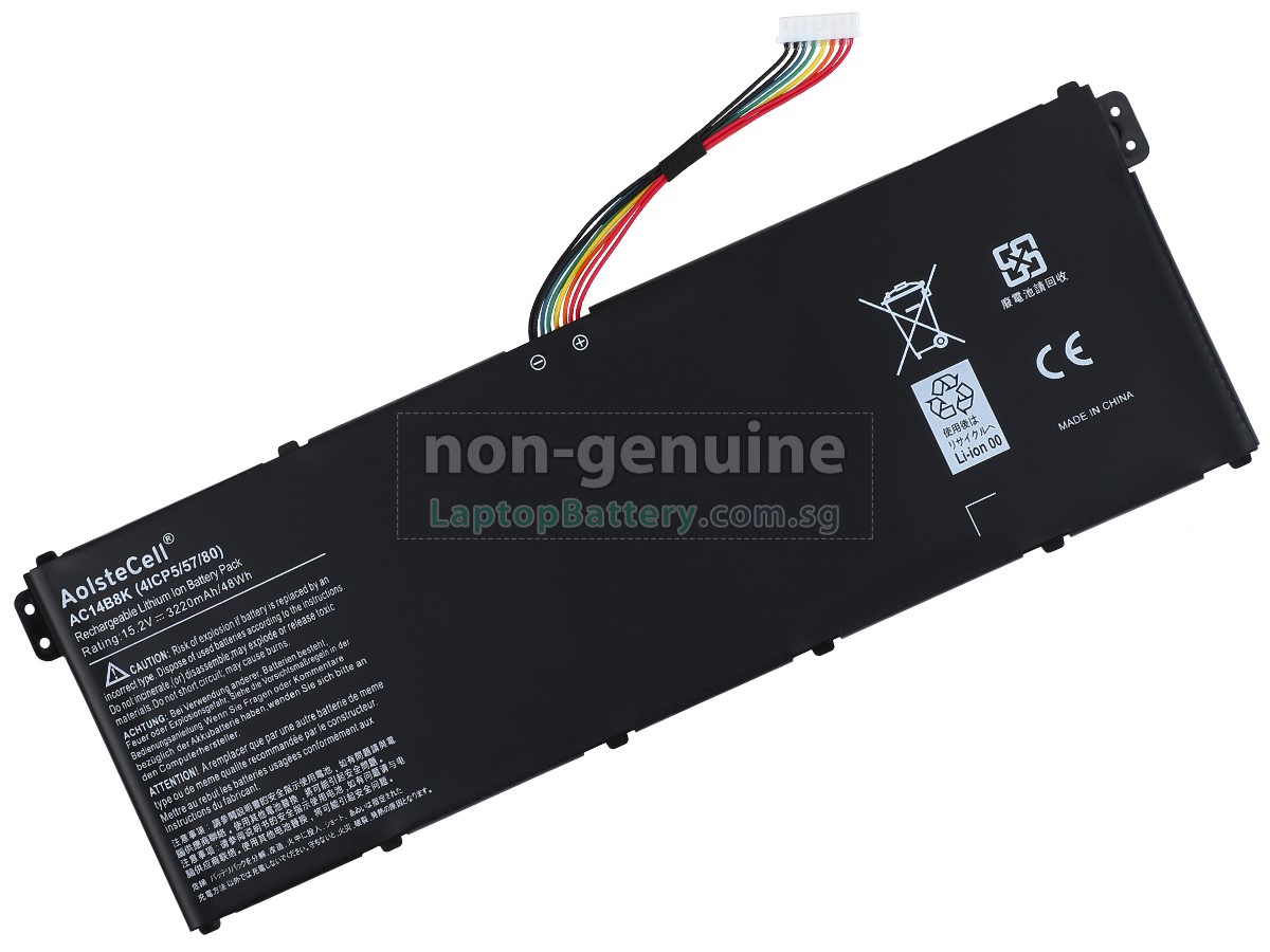 replacement Acer AC14B8K battery