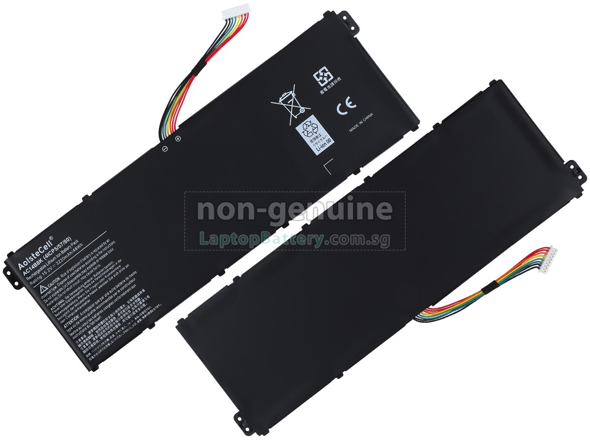 replacement Acer AC14B8K battery