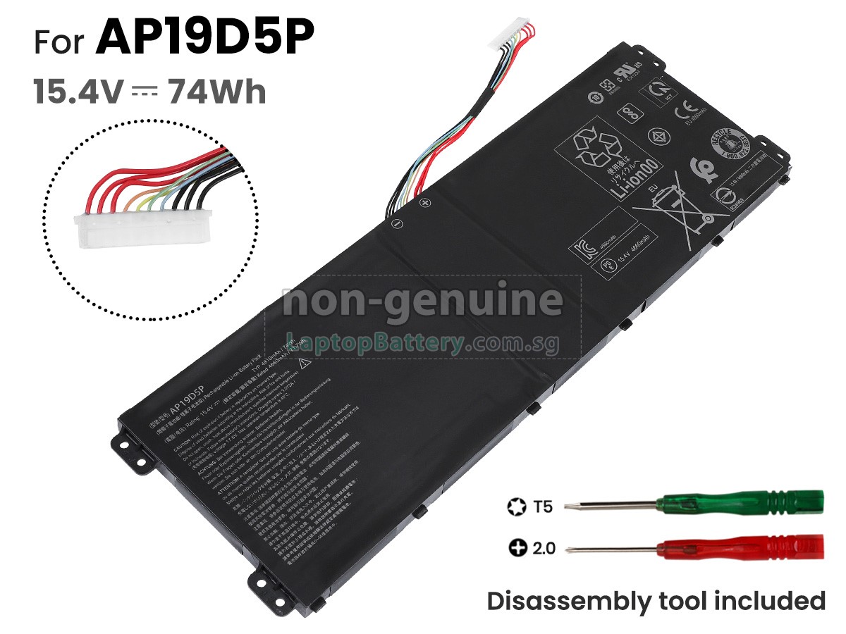 replacement Acer Predator HELIOS 500 PH517-52-703R battery