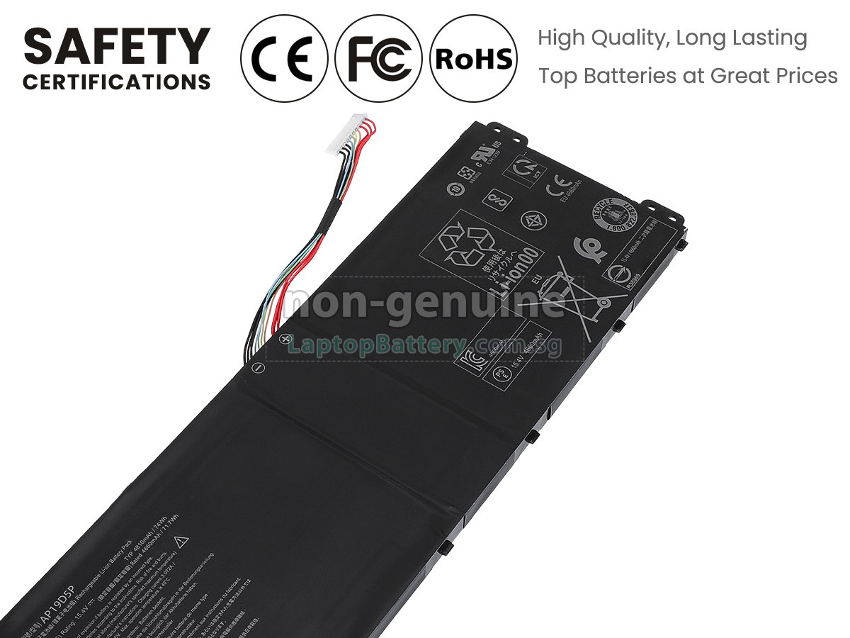 replacement Acer Predator HELIOS 500 PH517-52-703R battery