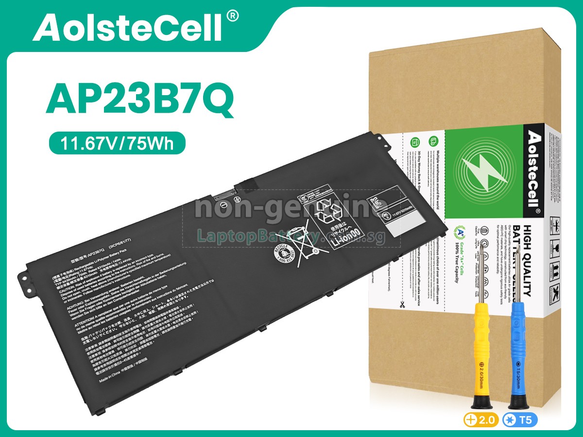 replacement Acer AP23B7Q battery