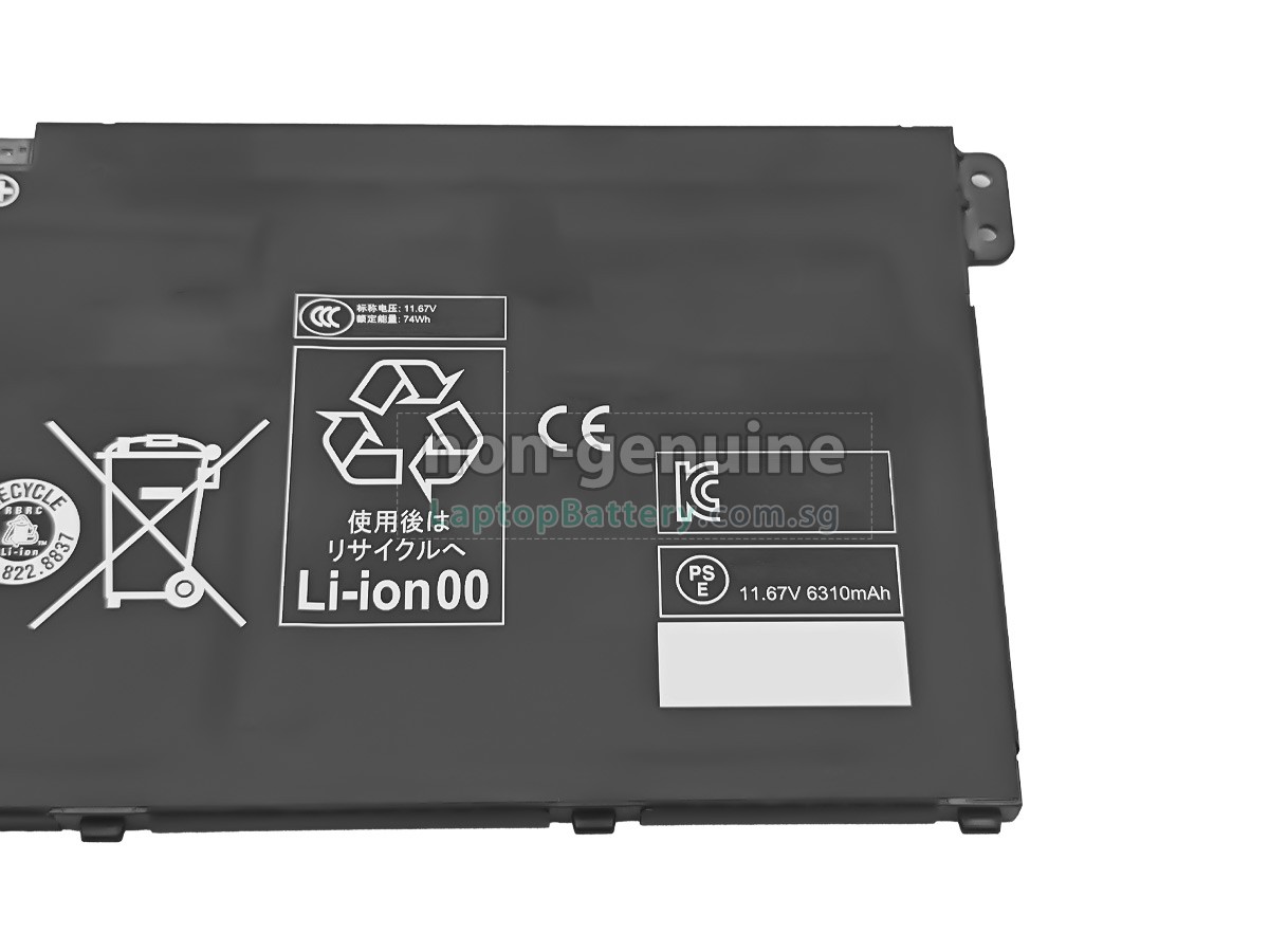 replacement Acer AP23B7Q battery