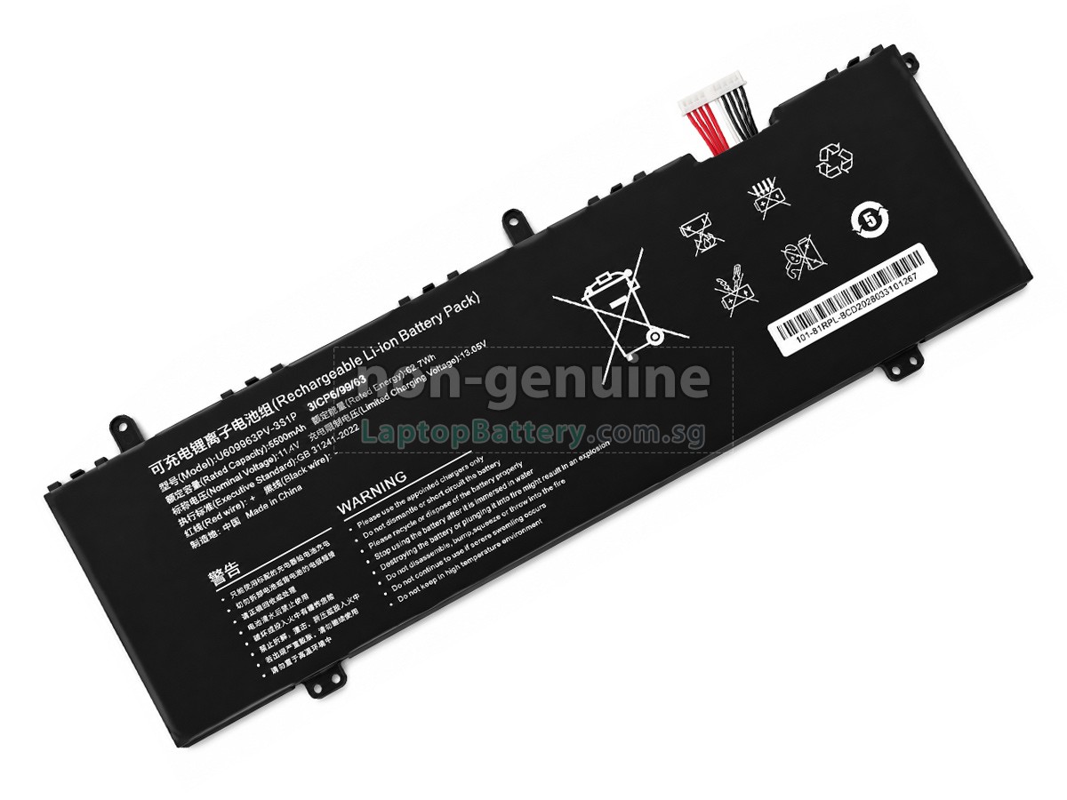 replacement Acer U609963PV-3S1P battery