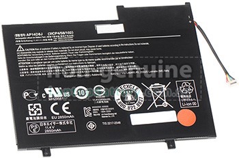 Battery for Acer Aspire SWITCH 11 SW5-171-39HY laptop