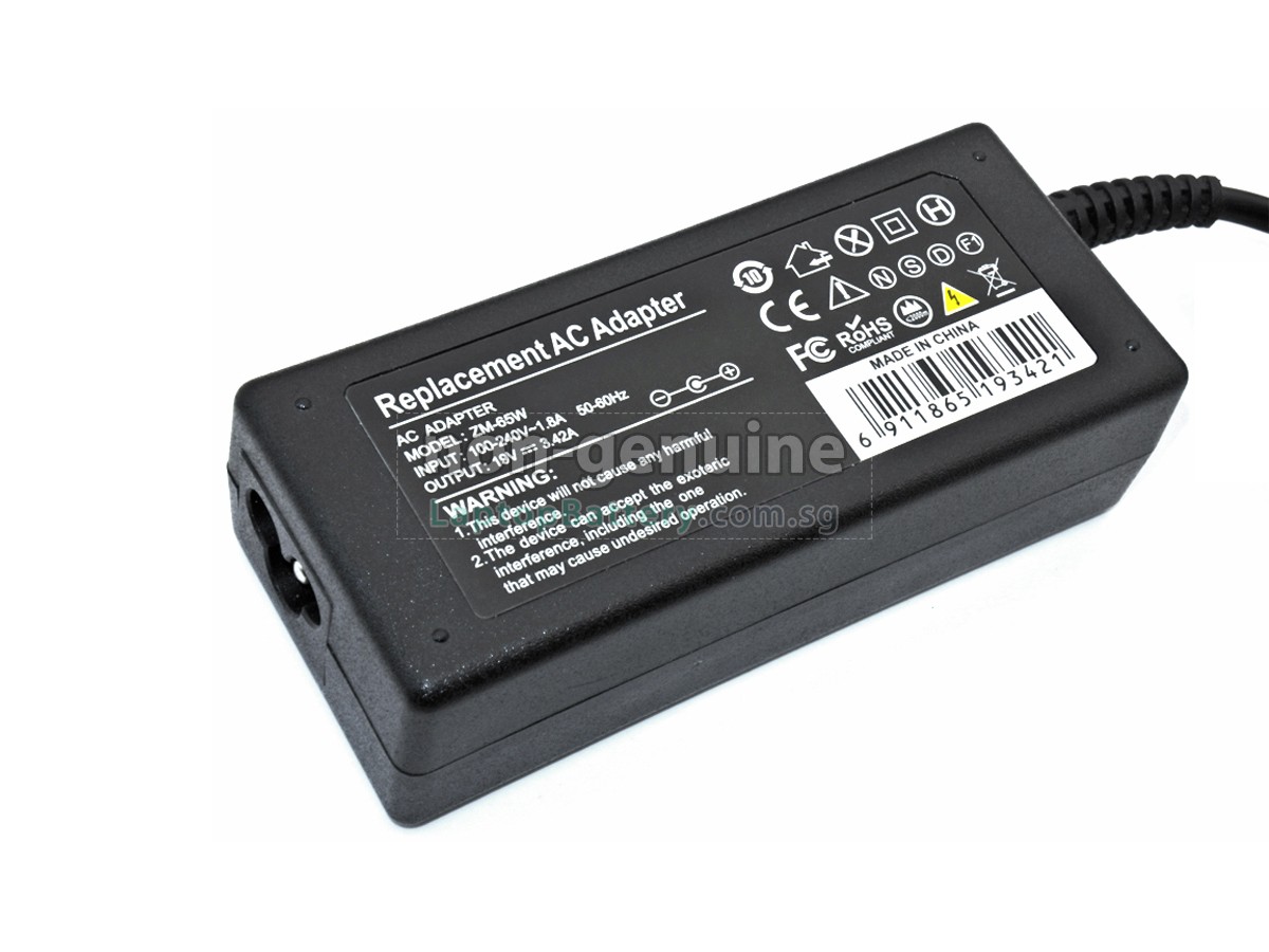 replacement Acer 19V-3.42A 65W 100-240V~1.8A 50/60HZ adapter