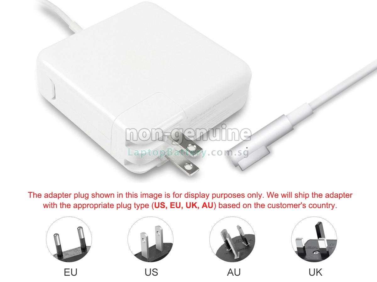 replacement Apple MAGSAFE 1 85W adapter
