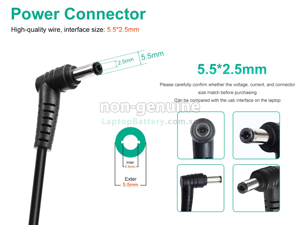 replacement Asus 15-Y9-4K80P adapter