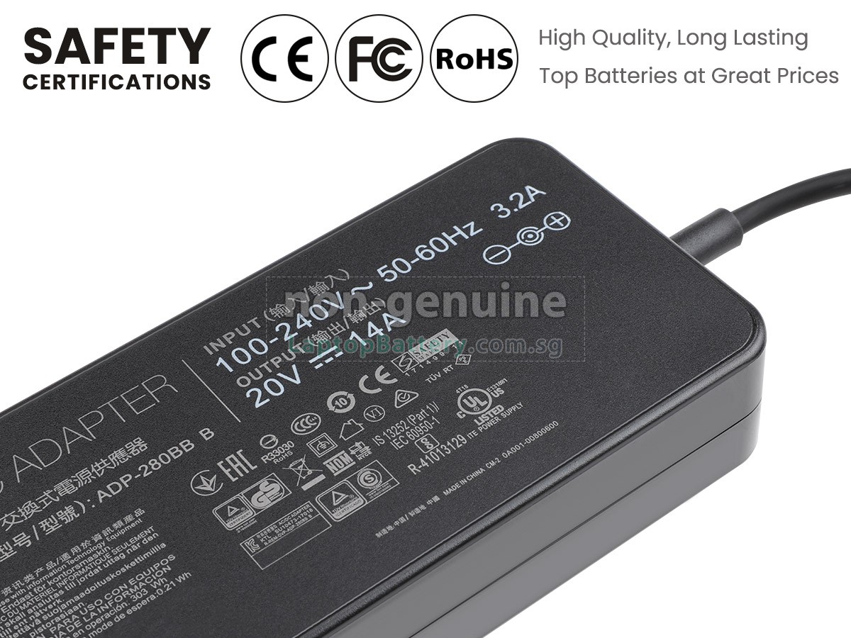 replacement Asus ADP-280BB B adapter