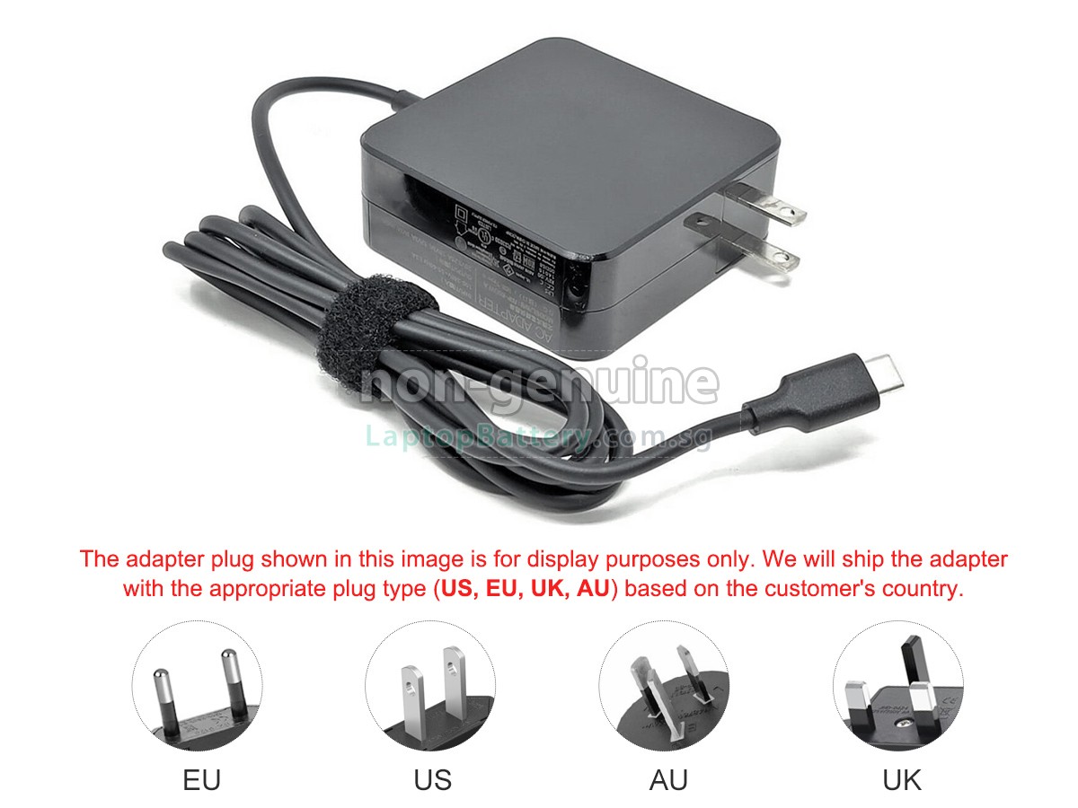 replacement Asus 20V 3.25A 65W TYPE-C adapter