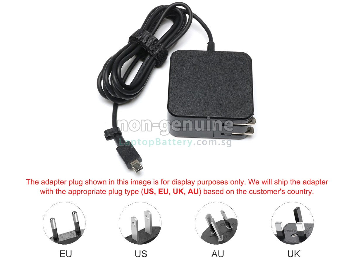 replacement Asus AS-USPLUG-USB-33W adapter