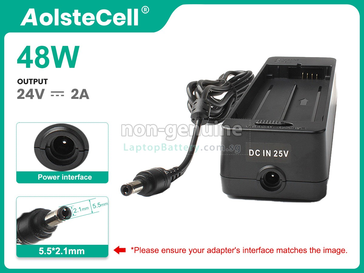 replacement Canon 48W 24V 2A 5.5*2.1MM adapter